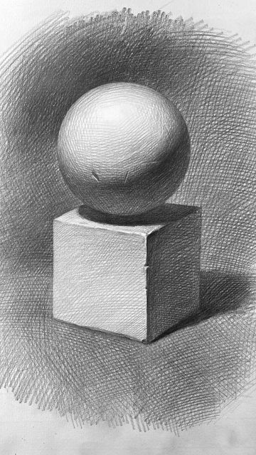 Pencil Shading Techniques, 2023 Drawing, Geometric Shapes Drawing, Sketch Instagram, Basic Sketching, Shading Drawing, Pencils Art, Life Drawing Reference, Pencil Sketch Drawing