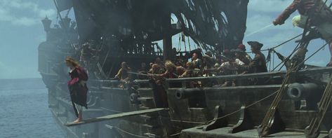 Film shot Black Pearl Ship, Ship Mast, Curse Of The Black Pearl, Inspire Employees, Walk The Plank, Moonless Night, Kaptan Jack Sparrow, The Black Pearl, Underwater City