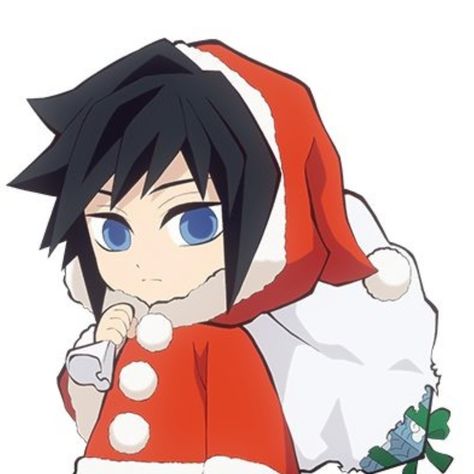 Christmas Giyuu Pfp, Giyu Christmas Pfp, Giyuu Christmas Pfp, Kny Christmas Pfp, Giyu Christmas, Giyu Icon, Christmas Pfps, Animes Emo, Tomioka Giyuu