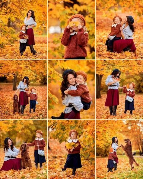 Fall Photoshoot Ideas For Family, Family Fall Pictures Ideas, Family Fall Portraits, Autumn Photography Family, Fall Family Photo Poses, Family Autumn Photoshoot, Autumn Family Photoshoot, Fall Pictures Family, Holiday Family Outfits