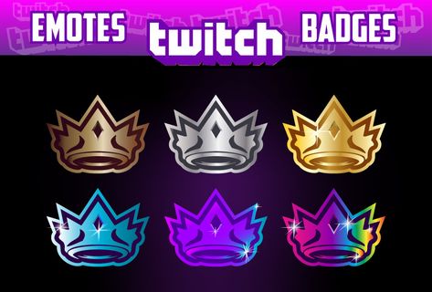 Twitch Sub Badge Ideas, Badges Ideas, Twitch Badges, Game Card Design, Twitch Sub Badges, Emote Twitch, Emotes Twitch, Twitch Emotes, Twitch Channel