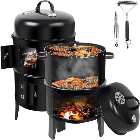 10 Best Smoker Grills 2023: Traeger, PitBoss, Cuisinart | Kitchn Barrel Grill, Beach Barbecue, Barbecue Portable, Mini Grill, Barbecue Pit, Charcoal Bbq Grill, Charcoal Smoker, Preserve Food, Garden Bbq