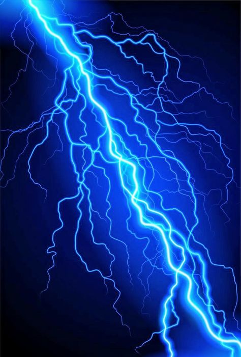 Peacock Aarakocra, Blue Lightning Aesthetic, Electricity Art, Lightning Storms, Nike Logo Wallpapers, Blue Thunder, Blue Lightning, Anime Backgrounds, Lightning Storm