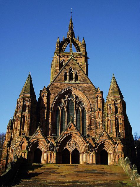 Paisley / Scotland  Thomas Coats Memorial Church. Mud Flood, Gothic Revival Architecture, Paisley Scotland, Revival Architecture, Gothic Church, Gothic Revival, Religious Architecture, Old Churches, Cathedral Church