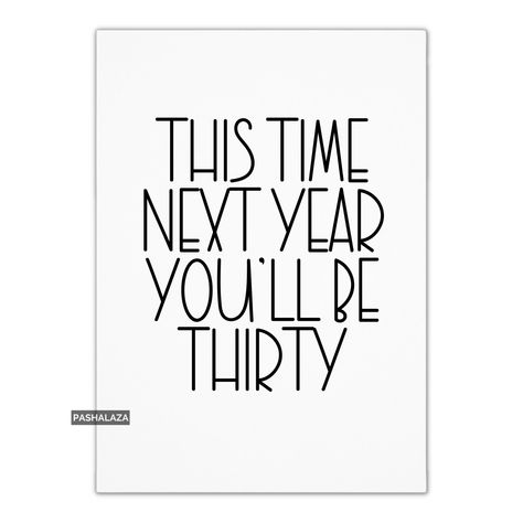 Funny 29th Birthday Card For Her Or Him, Joke Birthday Card With Cheeky Saying by Pashalaza on Etsy 29 Birthday Quotes Funny, 29 Birthday Quotes, 29th Birthday For Him, 29th Birthday Quotes, 29 Birthday, Happy 29th Birthday, 92nd Birthday, Birthday Memes, Birthday Card For Her