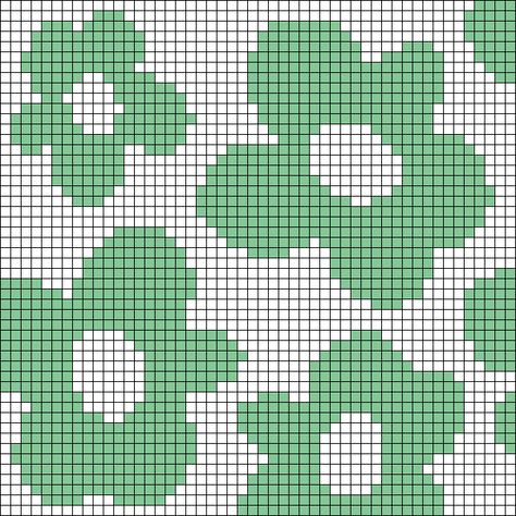 Alpha pattern #102368 variation #187761 | BraceletBook Daisy Alpha Pattern, Tapestry Crochet 2 Colors, Flower Pixel Grid, Crochet Pixel Grid Patterns, Flower Alpha Pattern, Crochet Alpha Patterns, Flower Grid Pattern, Crochet Grid Patterns Free, Pixel Crochet Pattern