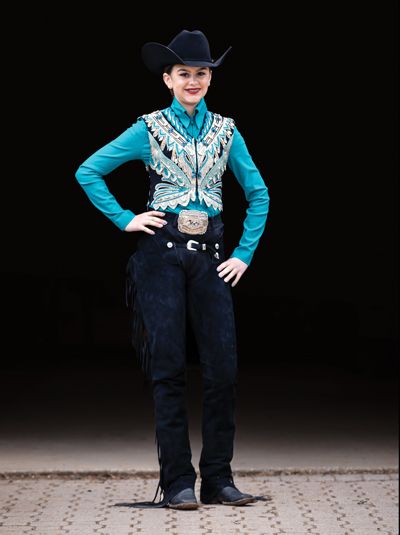 You’ve been practicing your maneuvers and getting your horse ready to show off his moves in western classes. But now you need the best western show outfit. You want your clothes to be appropriate for each class without distracting from your performance. Your choice of clothing will vary, depending on if you’re showing at a local open show or the American Quarter Horse Youth Association (AQHYA) World Championship show. Western Show Outfits, Western Horse Show Outfits, Horse Show Outfits, Show Outfits, Western Show Clothes, Western Trail, Horse Show Clothes, American Quarter Horse, Western Riding