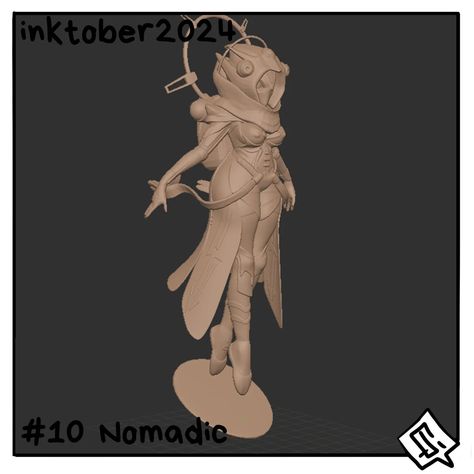 #sculptober but #inktober2024 theme: day 10 Nomadic Sand ghost ... #inktober #sculpt #3d #zbrush #dune #sandworm #desert #nomad #nomadic #3drender #render #art #badgirl #mask #goldenmask # #postman #raiders #turnable Ghost Inktober, Dune Sandworm, Nomad Sculpt, Render Art, Desert Nomad, Zbrush, Bad Girl, 3 D, Character Art