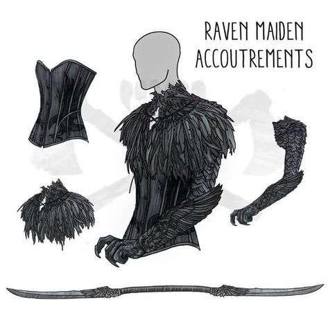 Homebrew Magic Items, Mroczny Elf, Dnd 5e Homebrew, Magic Items, Dungeons And Dragons Homebrew, Arte Inspo, Fantasy Armor, Armor Concept, Black Feathers