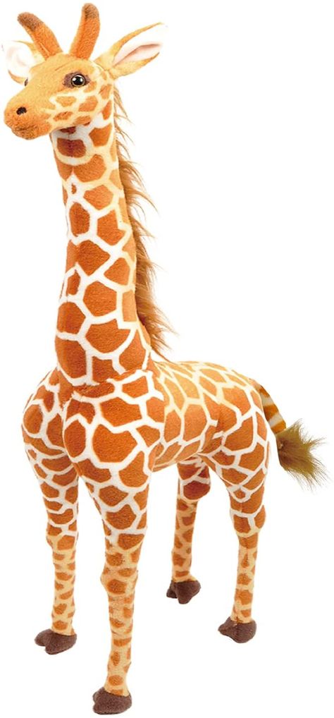 AmazonSmile: Linzy Toys Jared The Giraffe, 50'' (127 cm) Standing High, Real Life Stuffed Animals Plush Giraffe, Peluche Jirafa , Adorable Soft Toy, Birthday Gift, Great for Home Nursery Decoration (31401L) : Toys & Games Big Teddy Bears, Plush Giraffe, Jungle Theme Nursery, Giraffe Stuffed Animal, Big Teddy Bear, Big Teddy, Baby Registry Must Haves, Jungle Room, Harry Potter Baby