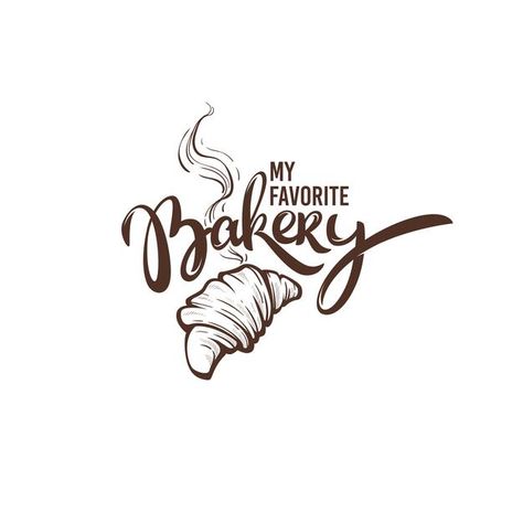 Bakery Cafe Logo, Bakery Logo Inspiration, Corner Coffee, Logo Bakery, Vintage Bakery, Chocolate Logo, Menu Card Template, Bread Shop, Logo Banner