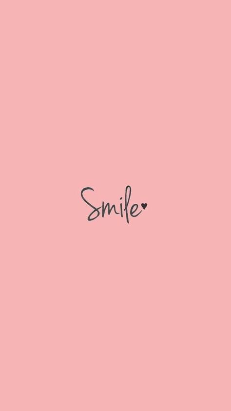 Smile Wallpaper, Phone Wallpaper Quotes, Wallpaper Tumblr, Iphone Backgrounds, Kraf Diy, Tumblr Wallpaper, I Wallpaper, Wallpaper Iphone Cute, Nature Wallpaper