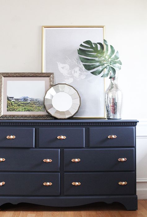 Entry way table makeover | In Honor of Design Chalk Paint Dresser, Chalky Paint, Dressers Makeover, Furniture Rehab, Painted Dresser, Paint Finish, Chalk Paint Furniture, Refurbished Furniture, Paint Furniture