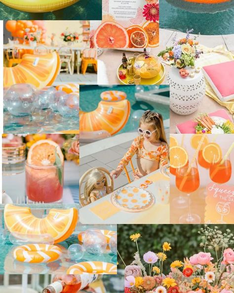 Summer is here, and it's pool party season! ☀️🏊‍♂️ What's your pool party aesthetic? 🌴🍹 Comment below and let us know: Summer Citrus, Tropical Paradise, Mermaid Dreams, or Boho Breeze. Dive into the fun with Blossom Events AZ! #PoolParty #SummerVibes #EventPlanning #BlossomEventsAZ Summer Party Vibes, Summer Pool Party Aesthetic, Pool Party Asthetics, Orange Pool Party, Vintage Pool Party Aesthetic, 70s Pool Party, Summer Christmas Aesthetic, Retro Pool Party Aesthetic, Boho Pool Party