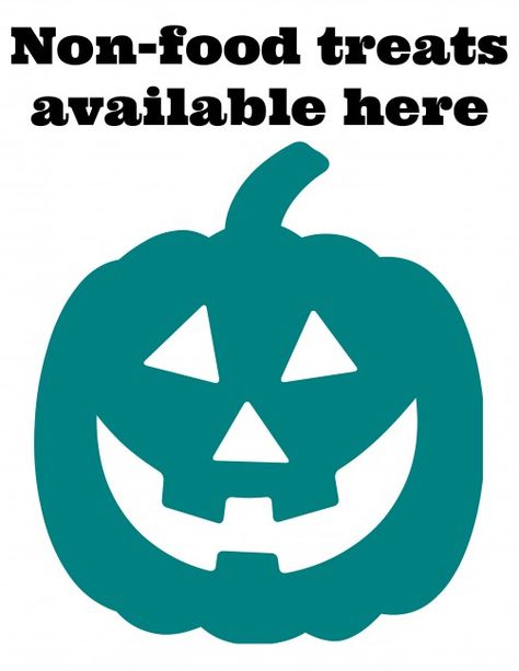 What Is The Teal Pumpkin Project? Help Protect Kids This Halloween (With Printable) | Ravishly Teal Pumpkin Project Signs, Teal Pumpkin Project, Halloween Class Party, Teal Pumpkin, Pumpkin Printable, Fear And Loathing, Green Pumpkin, Pumpkin Clipart, Pumpkin Sign