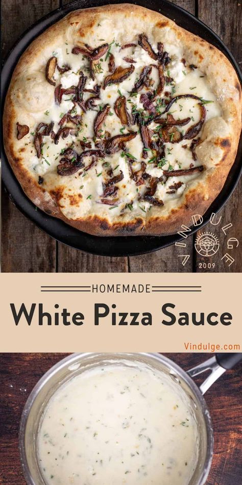 No pizza arsenal is complete without an easy White Pizza Sauce Recipe. With a basic white sauce you can transform your pizza into an amazing flavor explosion. Easy White Pizza, White Pizza Sauce Recipe, Basic White Sauce, White Pizza Sauce, Pizza Oven Recipes, Pizza Sauce Recipe, White Pizza, Pizza Recipes Homemade, White Sauce