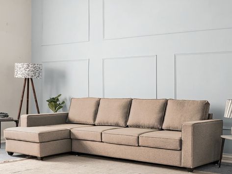 Sofa Design In L Shape, L Type Sofa Design, L Shape Sofa For Office, Simple L Shape Sofa Design, 3seater Sofa Design, Simple L Shape Sofa, 3+1+1 Sofa Set Design, 7 Seater Sofa Design Living Rooms, Seven Seater Sofa Set