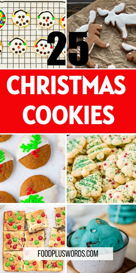 Celebrate the holiday season with sweet, buttery Christmas cookies that are easy to make and fun to decorate. Spread cheer and joy by baking delicious treats for your loved ones. Find the best Christmas cookie recipes right here! Whether you're a baking beginner or a seasoned pro, these easy Xmas cookies will surely impress everyone at your gatherings. 
| Christmas Dessert Recipes Cookies | Easy Xmas Cookies | Easy Christmas Cookie Recipes | Best Christmas Cookie Recipes | Beginner Christmas Cookies, Recipes Cookies Easy, Xmas Cookies Easy, Easy Xmas Cookies, Baking Beginner, Macaroons Christmas, Christmas Reindeer Cookies, Best Christmas Cookie Recipes, Christmas Dessert Recipes