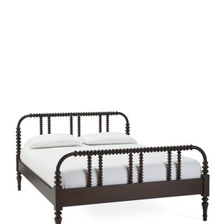 Cape Cottage, Bed Images, Cheap Mattress, Spindle Bed, Adjustable Mattress, Beds And Headboards, Serena And Lily, Wood Detail, Serena & Lily