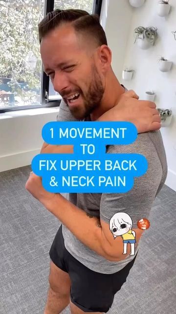 Neck Pain Relief Stretches, Upper Back Pain Exercises, Lower Back Pain Stretches, Neck Pain Exercises, Relieve Neck Pain, Shoulder Pain Exercises, Neck And Shoulder Exercises, Upper Back Exercises, Heath Tips