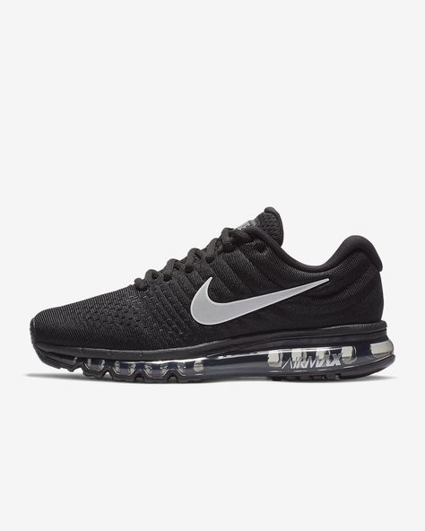 Air Max Black, Nike Air Max Black, Nike Air Max 2017, Max Black, Triple Black, Women Men Shoes, Running Sneakers, Sneakers Black, Air Max Sneakers