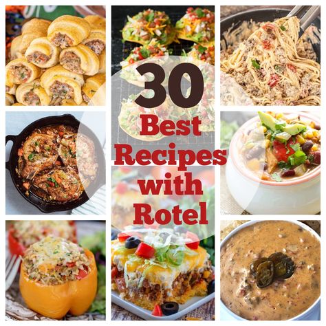 30 Best Rotel Recipes - What Is Rotel Rotel Taco Dip, Recipes With Rotel, Spicy Queso Dip, Rotel Cheese, Rotel Cheese Dip, Keto Healthy Recipes, Rotel Recipes, Spicy Queso, Taco Soup Crock Pot