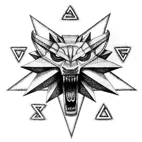 Tattoo design Witcher Medallion, Witcher Tattoo, Witcher Wallpaper, 16 Tattoo, The Witcher Wild Hunt, The Witcher Game, The Witcher Geralt, Witcher Art, Muster Tattoos