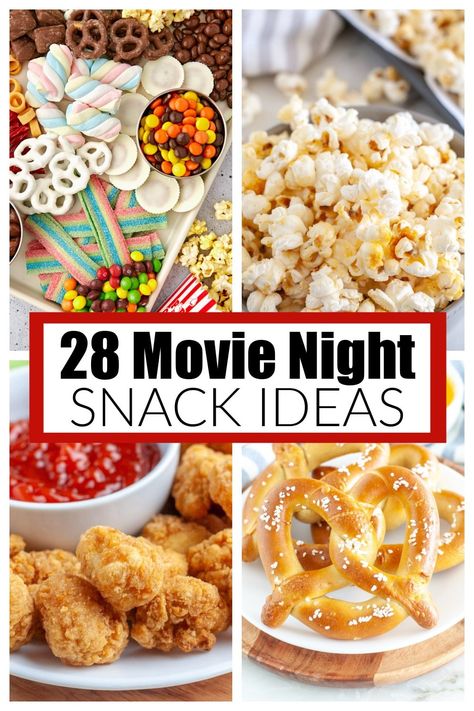 Home Movie Snacks, Snacks For Movies At Home, Home Movie Party Ideas, Diy Movie Snacks, Cinema Snacks Ideas, Movie Night Set Up Bedroom, Movie Snack Ideas At Home, Movie Night Meal Ideas, Movie Date Night At Home Snacks