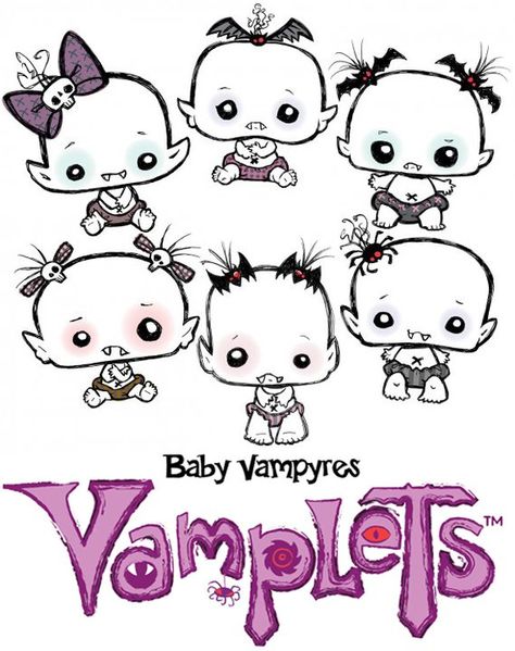 Vamplet Howliss the Werewolf Baby Review Vampire Babies Baby Vampire, Baby Anime, Cute Monsters Drawings, Custom Family Illustration, The Werewolf, Goth Baby, Halloween Rocks, Baby Mom, Baby Illustration