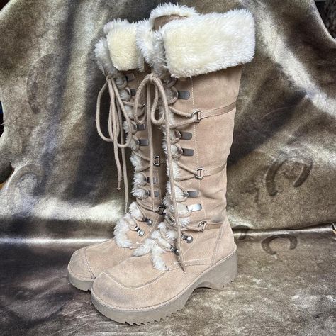 Look what I just found on Depop 🙌 https://depop.app.link/uMMNdPNnHyb Fuzzy Winter Boots, Heeled Snow Boots, Fluffy Winter Boots, Y2k Fur Boots, Y2k Winter Boots, Y2k Boots, Cute Winter Boots, Fluffy Boots, Bunny Shoes