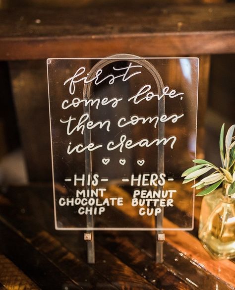 639 Likes, 27 Comments - Azazie (@iheartazazie) on Instagram: “You are the chocolate chip to my mint chocolate chip ice cream! 🍦💕😍⁠ ⁠ Source: @wedplanandguide” Wedding Ice Cream Bar, Ice Cream Wedding, Wedding Planner Guide, Madison Wedding, Chocolate Chip Ice Cream, Future Wedding Plans, Icecream Bar, Ice Cream Truck, Ice Cream Party