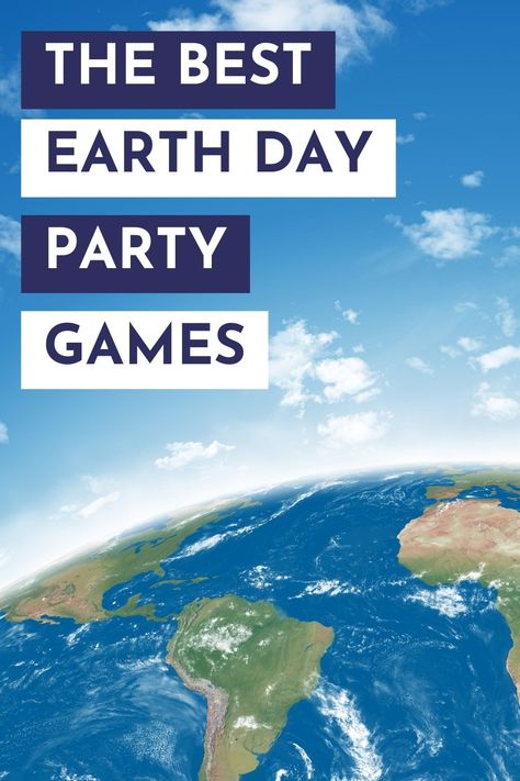 Whether you're hosting an Earth Day party at home or helping to plan the classroom party at school, I have you covered with these Earth Day Party games for kids and adults. I've even included a few Minute to Win It games. Perfect for preschoolers, elementary school kids and even tweens, teens and adults. Earth Day Party, Earth Day Games, Earth Games, Rally Games, Party Games For Kids, Minute To Win, Minute To Win It Games, Party At Home, Earth Day Activities