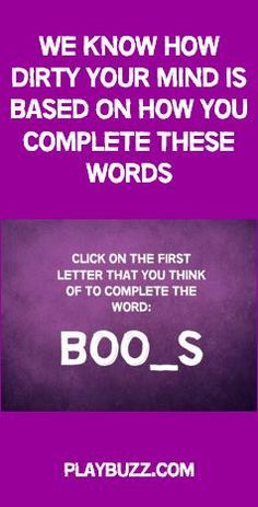 Do you see dirty words everywhere you go? How Dirty Is Your Mind Quiz, Reading Tricks, Mind Test, Quizzes Funny, Mind Reading Tricks, Playbuzz Quizzes, Fun Personality Quizzes, Mind Puzzles, Mind Reading