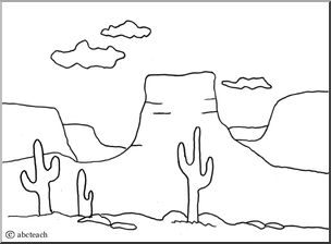 Plateau Landform Coloring Page Plateau Drawing, Landform Coloring Pages, Plateau Landform, Cryptid Aesthetic, American Drawing, Native American Drawing, Mommy Ideas, Superhero Crafts, Desert Southwest