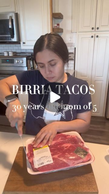 MirandaM//Mom/Cooking on Instagram: "Birria tacos 🌮 for the win!! This is my recipe on how I do it very simple, but the taste is out of this world #tacos #birriataco #cooking #explore #explore #mom #momof5 #momlife #recipe #asmrfood #asmr #asmrsounds #reels #reelsinstagram #texasgirl" Beria Tacos Recipes, Biria Taco Recipe, Birra Taco Recipe, Birra Taco, Birria Tacos Recipe Video, Birria Tacos Recipe Stovetop, Burris Tacos Recipes, Briaa Tacos Recipe Easy, Queso Birria Tacos Recipe