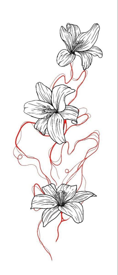 Moon Flower Back Tattoo, Women Tattoo Sketch Drawings, Flower Wrap Tattoo Design, Flower With Sparkles Tattoo, Tropical Inspired Tattoos, Aquatic Tattoos For Women, Flowy Tattoo Sleeve, Simplistic Back Tattoos, Women’s Hip Tattoo Ideas