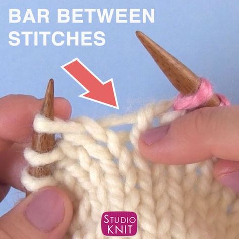 Make One Knitting, M1l Knitting, Baby Mittens Knitting Pattern, Knitting For Dummies, Knitting Increase, Knitting Abbreviations, Knitting Videos Tutorials, Knitting Hacks, Womens Knitting Patterns