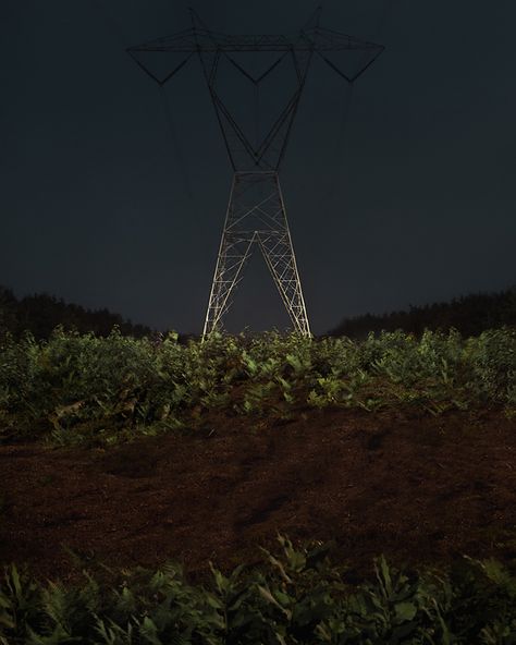 VISIONS by Benoit Paillé, via Behance Earth To Echo, Summer Study, Southern Gothic, Film Inspiration, Photography Projects, Environmental Art, Scary Movies, Color Photography, Night Life