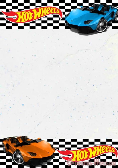 Free Hot Wheels Invitation Template | Free Hot Wheels Invitation Template Hotwheels Invitation Card, Hotwheels Invitation Template Free, Hot Wheels Template, Hot Wheels Invitations Template, Hot Wheel Printables, Hot Wheels Invitations, Hot Wheels Themed Birthday Party, 7th Birthday Boys, Bolo Hot Wheels