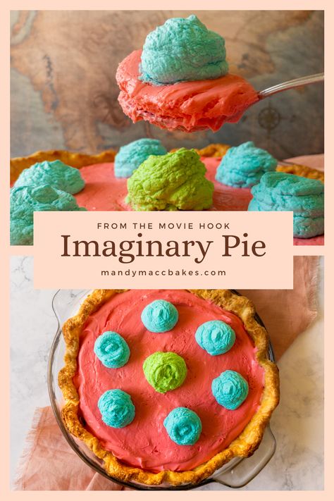 Decorated Pies, Hook Movie Night, Nerdy Nummies Recipes, Movie Desserts, Baked Items, Hook Themed Dinner, Weird Desserts Recipes, Hook Movie Food, Food Inspired By Movies