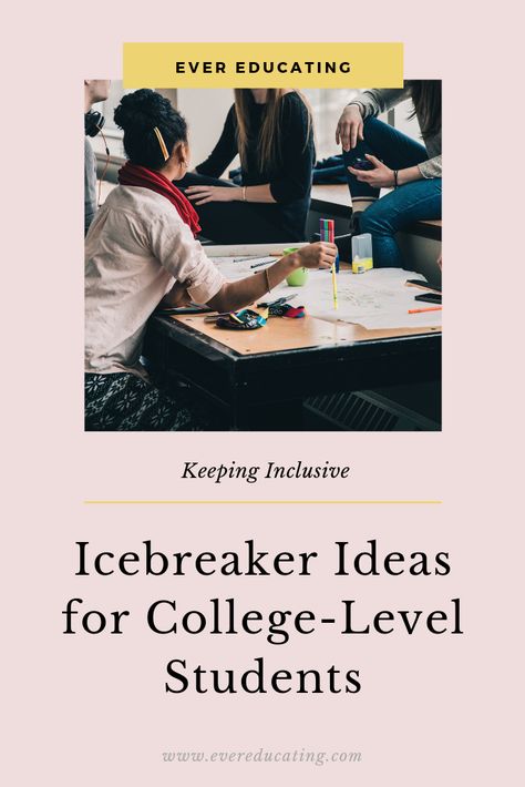 College Instructor Tips, Peer Mentoring Activities College, College Orientation Ideas, College Workshop Ideas, Ice Breaker For Middle Schoolers, Ice Breakers For College Students, Student Orientation Ideas, College Icebreakers, Student Introduction Activities