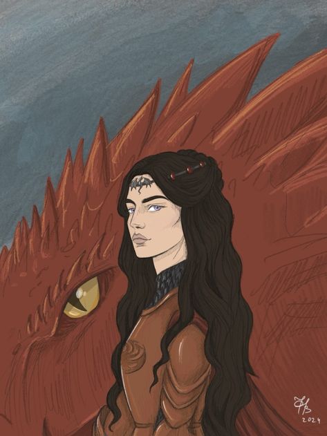 Iron Lily Rhaenys And Meleys Fanart, Rhaenys Targaryen And Meleys, House Targaryen Fanart, Rhaenys And Meleys, Rhaenys Targaryen Art, Meleys Dragon, House Of The Dragon Fanart, Targaryen Women, Rhaenys Targaryen