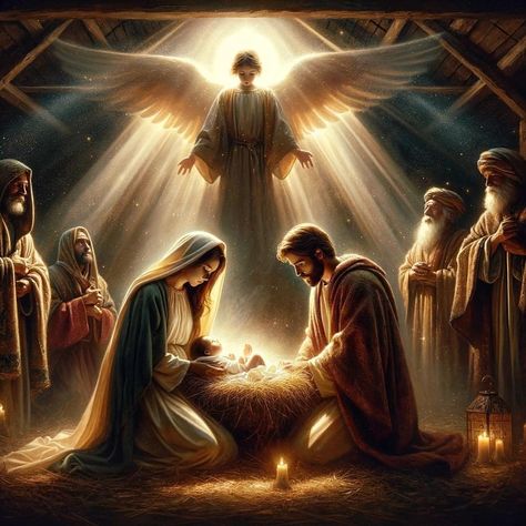 Jesus Christ Birth Images, Birth Of Christ Art, Jesus Is Born Christmas, Jesus Born Images, Jesus Birth Images, Jesus Born Christmas Wallpaper, Christmas Jesus Pictures, Jesus Being Born, Jesus Christ Born