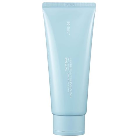 Water Bank Cleansing Foam - LANEIGE | Sephora Laneige Water Bank Blue Hyaluronic, Laneige Water Bank, Hyaluronic Serum, Lip Sleeping Mask, Oily Skin Care, Gentle Exfoliator, Lip Mask, Foam Cleanser, Face Cleanser