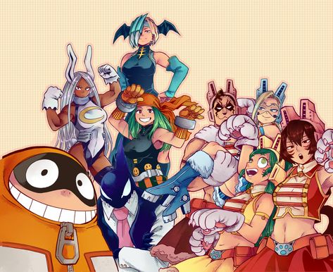 Pro-Heroes! by yaanchan on DeviantArt Character Page, Pro Heroes, Minor Threat, Time Icon, Maybe Tomorrow, Slumber Parties, Hero Academia Characters, Boku No Hero, Izuku Midoriya