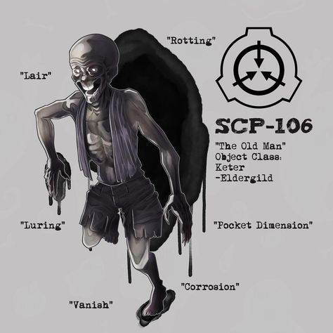 Scp 054, Scp 106, Scp Foundation, Monster Mash, Our Secret, Old Men, Old Man, The Old, Foundation