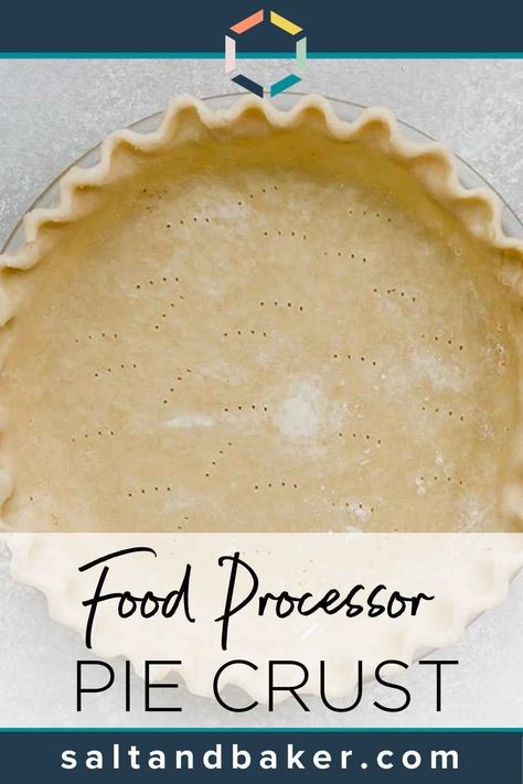 Easiest Pie Crust Ever, Quick Easy Pie Crust Recipe, Home Made Pie Crust, Pie Crust Recipe With Butter, Diy Pie Crust, Food Processor Pie Crust, Easy Pie Crust Recipe, Christmas Pies, Pie Pecan