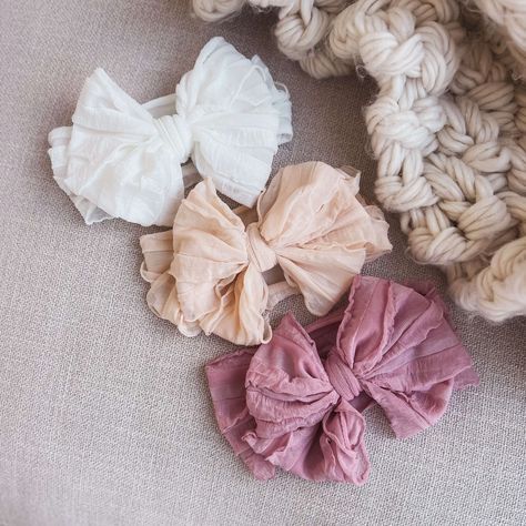 Large Ruffle Knit Bow Baby Hat With Bow, Newborn Bows Headband, Bow Swaddle Newborn, Newborn Bow Hat, Newborn Bows Headband Adassa Rose, Caden Lane, Knit Bow, Bow Headwrap, Personalized Swaddle Blanket