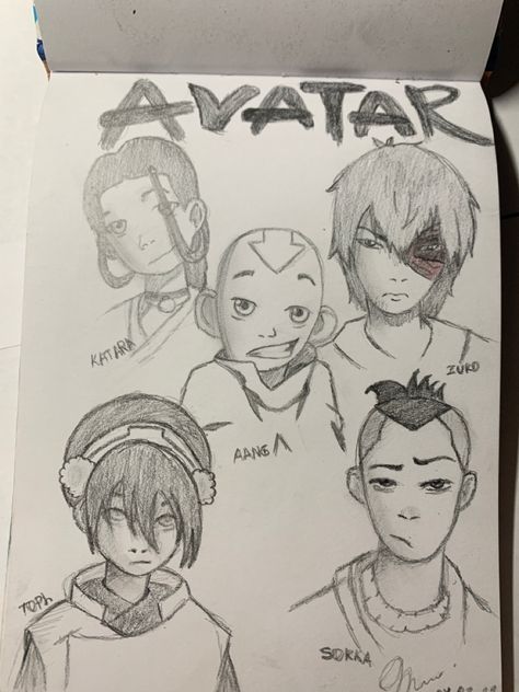 Avatar The Last Airbender Drawing Reference, Avatar The Last Airbender Illustration, Avatar Ang Drawing, Avatar The Last Airbender Doodles, Avatar The Last Airbender Drawings Easy, Avatar The Last Airbender Art Drawing, Atla Doodles, Avatar Aang Drawing, Avatar The Last Airbender Sketch