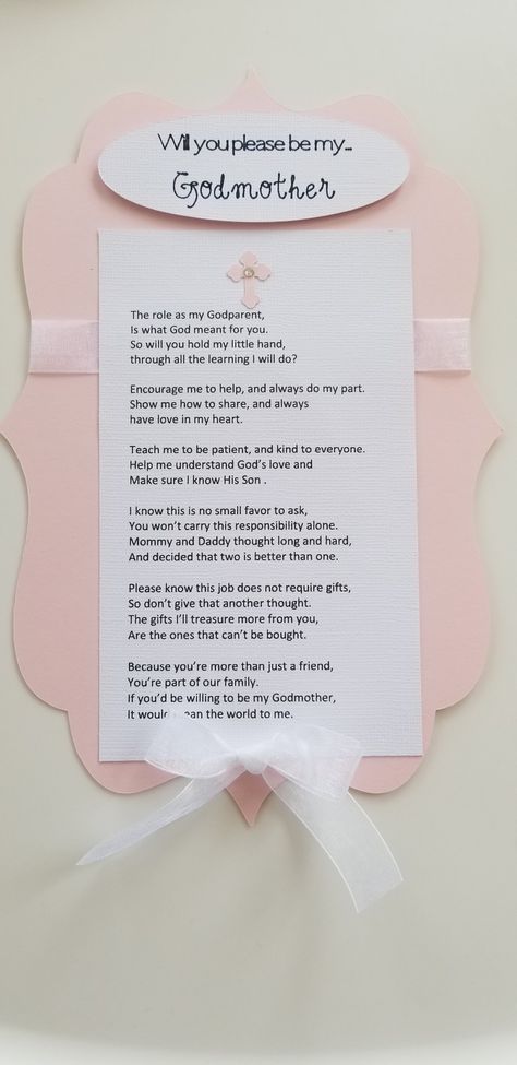 God Mother Proposal Card, Will You Be My Godmother Ideas, Will You Be My Nina Ideas, Would You Be My Godmother Ideas, God Mother Proposal Ideas Diy, God Parent Proposal Ideas Diy, God Mom Proposal Ideas, Asking Godmother Ideas, Godmom Proposal Ideas Diy